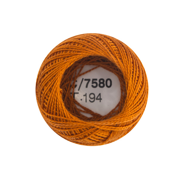 Мулине "Finca Perle"(Жемчужное"), №12,однотонный цвет 7580. Арт 00008/12/7580           