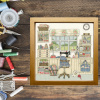 Набор для вышивания "My Sewing Room". Арт XSS18