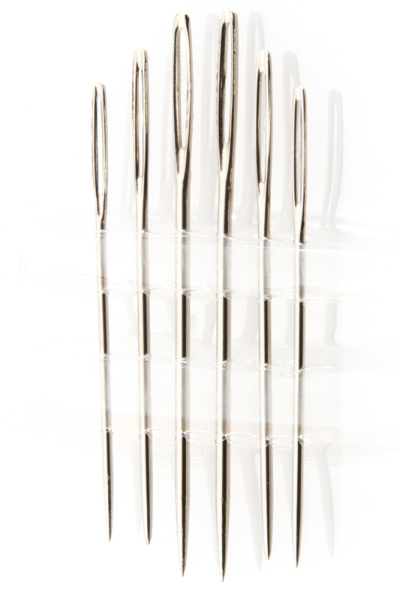 Иглы ручные для синели №18-22, 6 шт. Арт 205.1822                