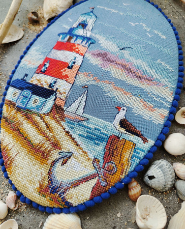 Набор для изготовления пинкипа "Прибрежный маяк". Арт 21.003.19