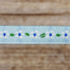 Лента жаккард SAFISA, 10 мм, 15 м, цвет 01. Арт 9160-10мм-01