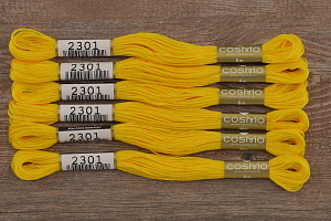 Мулине COSMO однотонный цвет  2301      . Арт 25-6/2301      