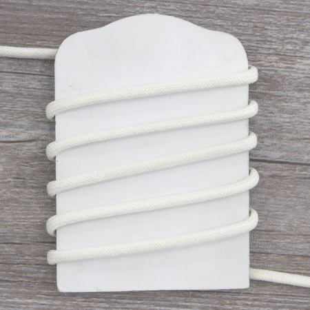 Шнуры PEGA плетеный, цвет белый, 5 мм. Арт 842229224REZ00