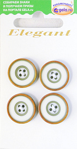 Пуговицы ELEGANT. Арт 14985-18-0AF/7/4