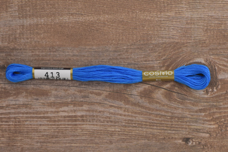 Мулине COSMO однотонный цвет  413       . Арт 25-6/413       
