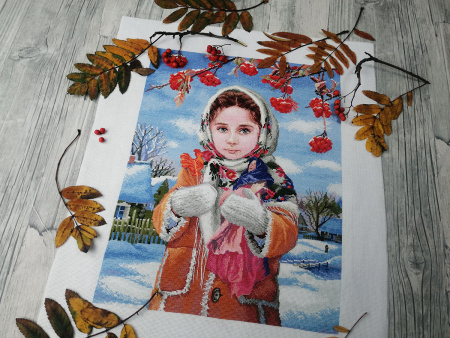 Набор для вышивания "Ягодки" . Арт 09.007.06