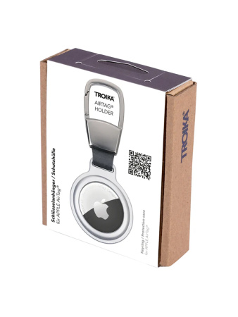Брелок TROIKA "AIRTAG HOLDER". Арт KR25-05/SI