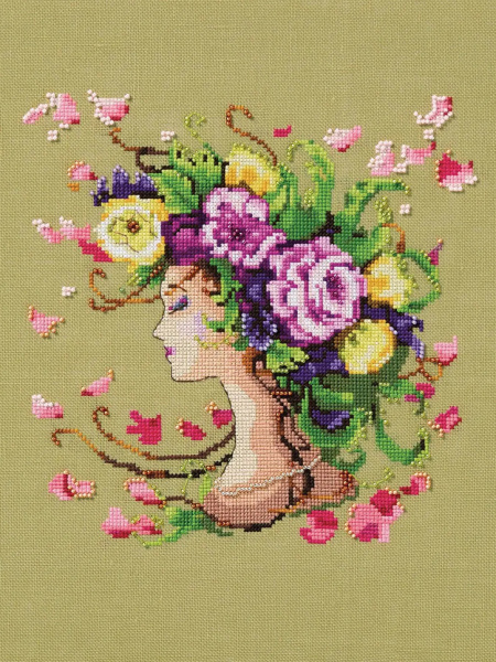 Схема для вышивания MIRABILIA "Прекрасные мысли". Арт MD195