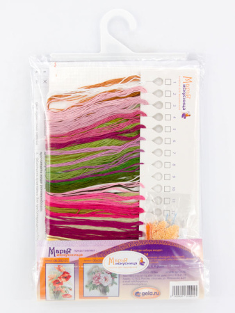 Набор для вышивания "Клематисы" по картине П. Лонгпре. Арт 06.002.19               