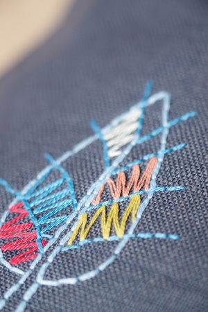 Набор для вышивания подушки "Стилизованные деревья". Арт PN-0156056