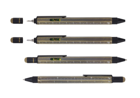 Ручка шариковая Troika многофункциональная "CONSTRUCTION GENTLEMAN". Арт PIP20/AG