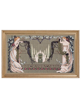 Схема для вышивания MIRABILIA "Сад Муз". Арт MD44