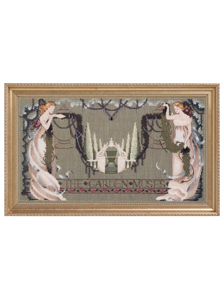 Схема для вышивания MIRABILIA "Сад Муз". Арт MD44