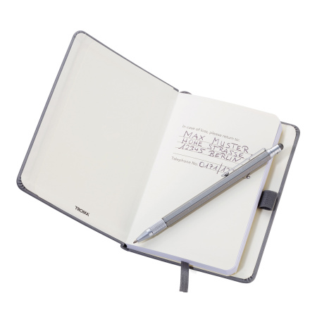 Блокнот с шариковой ручкой TROIKA . Арт NPP28/TI