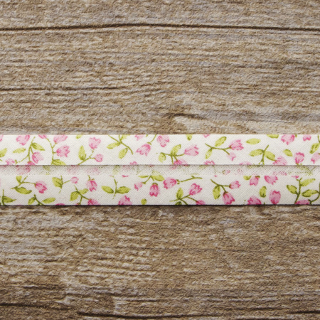 Косая бейка с рисунком SAFISA, арт.6484, 20 мм, 20 м, цвет 02. Арт 6484-20мм-02