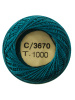 Мулине "Finca Perle"(Жемчужное"), №16,однотонный цвет 3670. Арт 00008/16/3670           