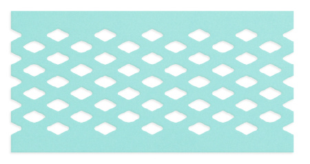 Картридж-дырокол "Ромбы" для вырубки по краю. Арт 60000373