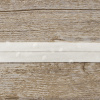 Косая бейка хлопок, 20 мм, 20 м, цвет 02, цвет белый. Арт 6552-20мм-02    