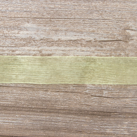 Лента органза SAFISA мини-рулон, 25 мм, 2,5 м, цвет 25, зеленый. Арт P00520-25мм-25          