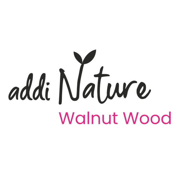 Крючок, вязальный с ручкой из грецкого ореха addiNature Walnut Wood №2,5, 16 см. Арт 587-2/2.5-16