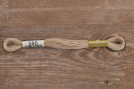 Мулине COSMO однотонный цвет  380       . Арт 25-6/380       