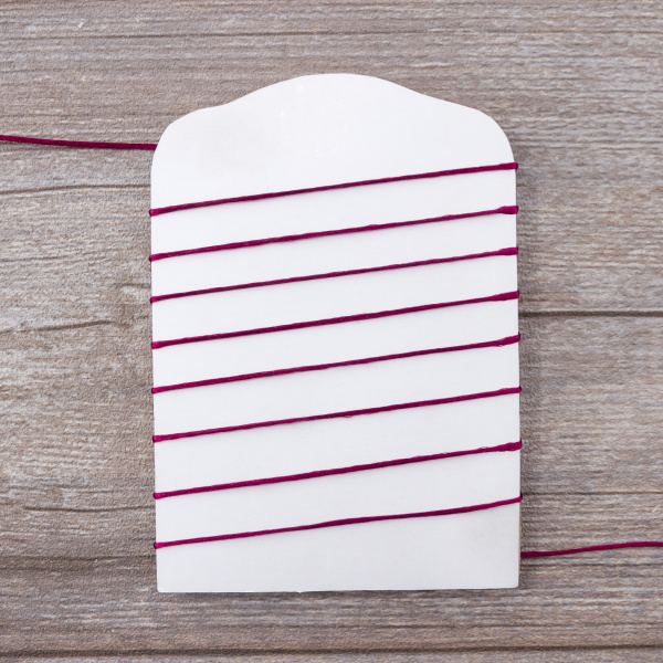 Шнур атласный SAFISA 1,5 мм, 25 м, цвет 30, бордо. Арт 470-30                  