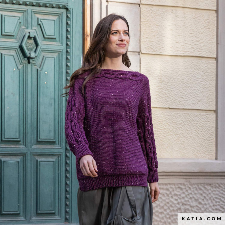 Пряжа Bulky Tweed, 80% акрил, 15% шерсть, 5% вискоза, 100 г, 150 м. Арт 1305.200