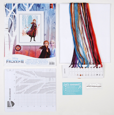 Набор для вышивания "Холодное сердце 2. Анна". Арт PN-0182640