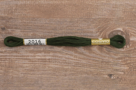 Мулине COSMO однотонный цвет  2016      . Арт 25-6/2016      