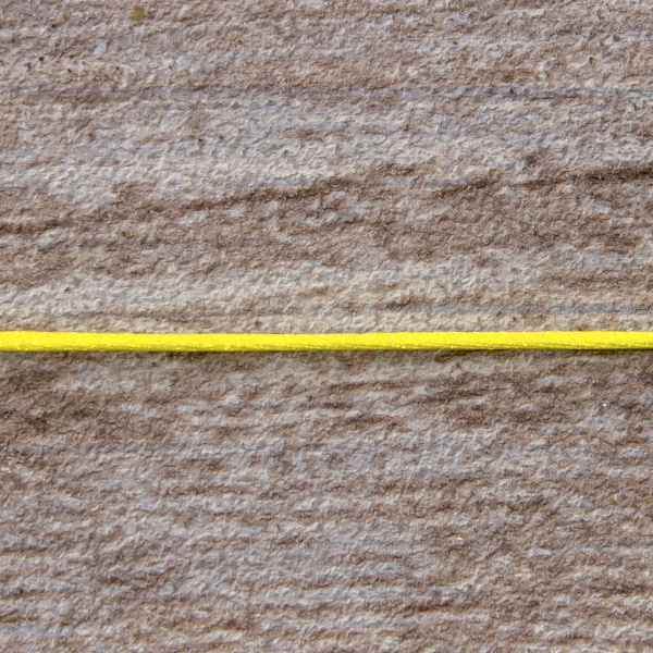 Шнур атласный мини-рулон, 1,5 мм, 4,5 м, цвет 32, желтый. Арт P00470-1,5мм-32         