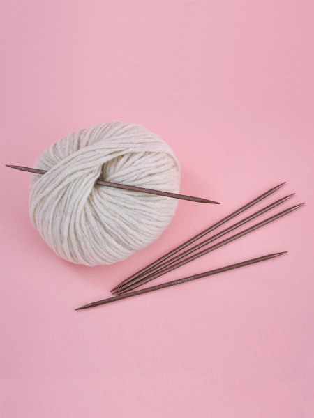 Спицы чулочные с острыми кончиками addiMystic Sock Lace, алюминиевые, №3, 20 см, 5 шт. Арт 202-2/3-20