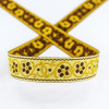 Лента жаккард SAFISA, 15 мм, 15 м, цвет 03. Арт 9208-15мм-03