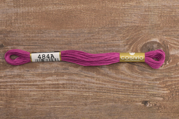 Мулине COSMO однотонный цвет  484       . Арт 25-6/484       
