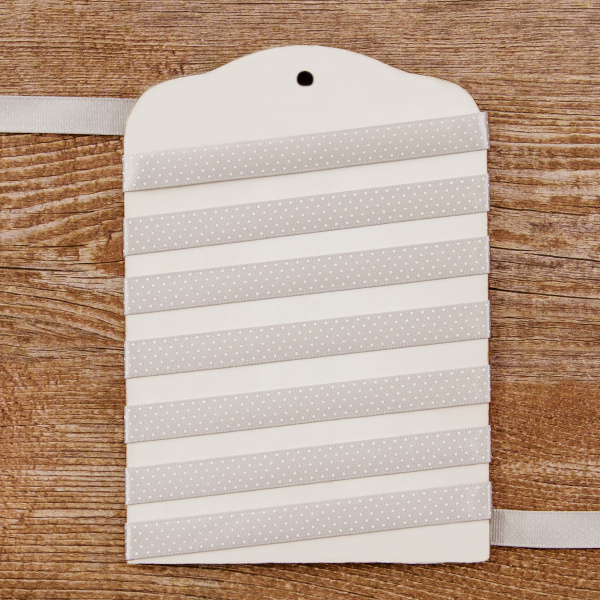 Лента в рулоне для скрап-проектов, цвет серебряный. Арт ANT378402