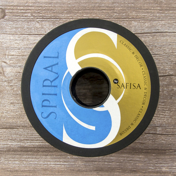 Лента органза SAFISA 39 мм, 25 м, цвет 88, светло-коричневый. Арт 520-39мм-88             