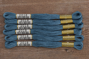 Мулине COSMO однотонный цвет  2018      . Арт 25-6/2018      