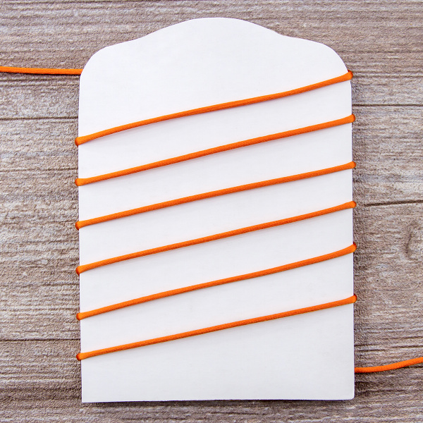 Шнур атласный мини-рулон, 2 мм, 4,5 м, цвет 61, алый. Арт P00462-2мм-61           