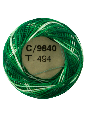 Мулине "Finca Perle"(Жемчужное), №16,мультиколорный цвет 9840. Арт 00009/16/9840           