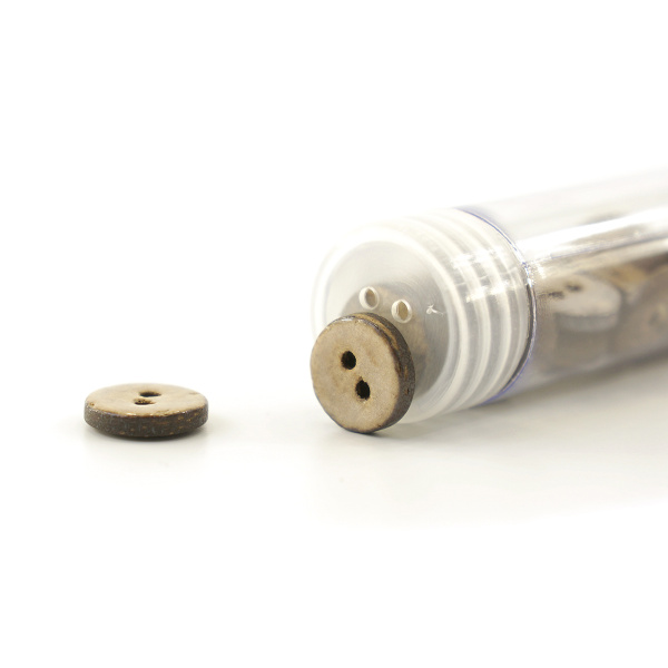 Пуговицы CONCEPT, размер 18, кокос, цвет COL.NAT натуральный. Арт 1919H-018-COL.NAT