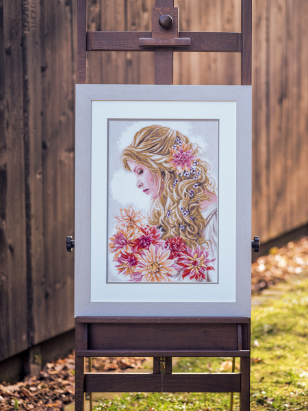 Набор для вышивания "Lady Dahlia". Арт PN-0172683