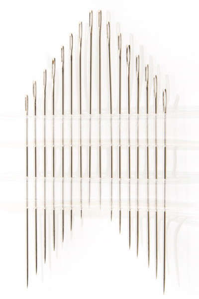 Иглы ручные для вышивания с острым кончиком, №9, 16 шт. Арт 200.9                   