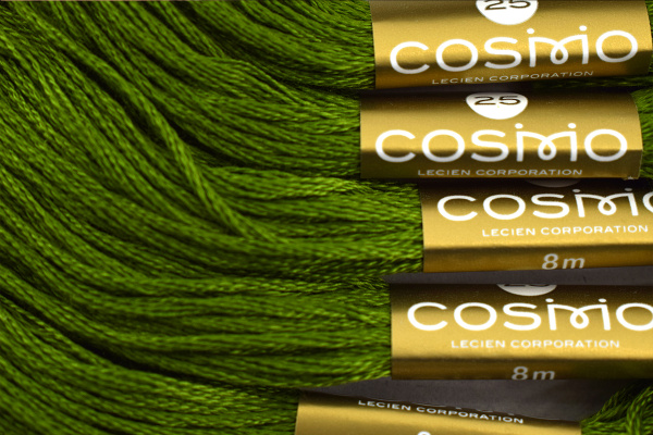 Мулине COSMO однотонный цвет  633       . Арт 25-6/633       