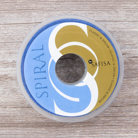 Лента с рисунком клетка SAFISA, 25 мм, 25 м, цвет 13, синий. Арт 469-25мм-13             