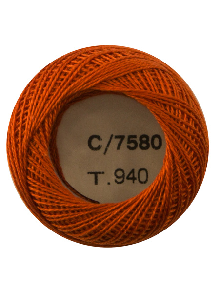 Мулине "Finca Perle"(Жемчужное"), №16,однотонный цвет 7580. Арт 00008/16/7580           