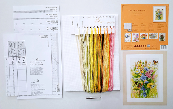 Набор для вышивания "Wildflower rest stop". Арт PN-0199708