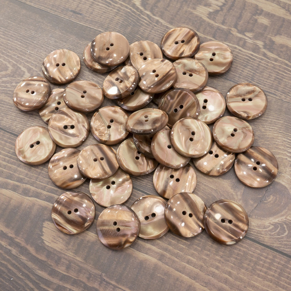 Пуговицы CONCEPT Mother of Pearl, размер 36, полиэстер, цвет COL.4 Haliotis. Арт 75315-036-COL.4HALIOTIS