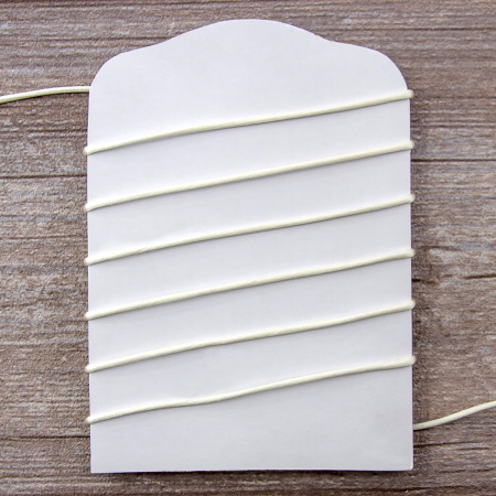 Шнур атласный мини-рулон, 2 мм, 4,5 м, цвет 56, кремовый. Арт P00462-2мм-56           