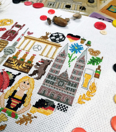 Набор для вышивания "Германия". Арт 11.001.27