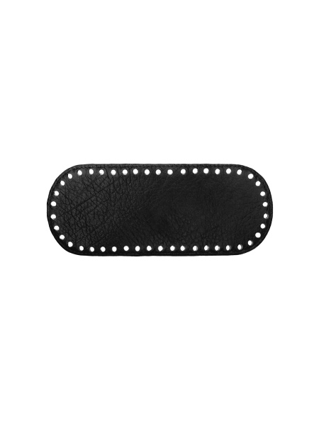 Донышко для вязаных изделий "Gemma mini" Black. Арт QB-4714/Black