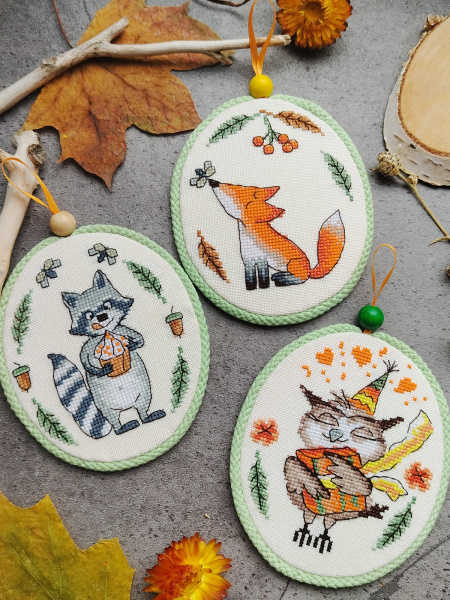 Набор для создания пинкипов "Зверюшки". Арт 21.002.38